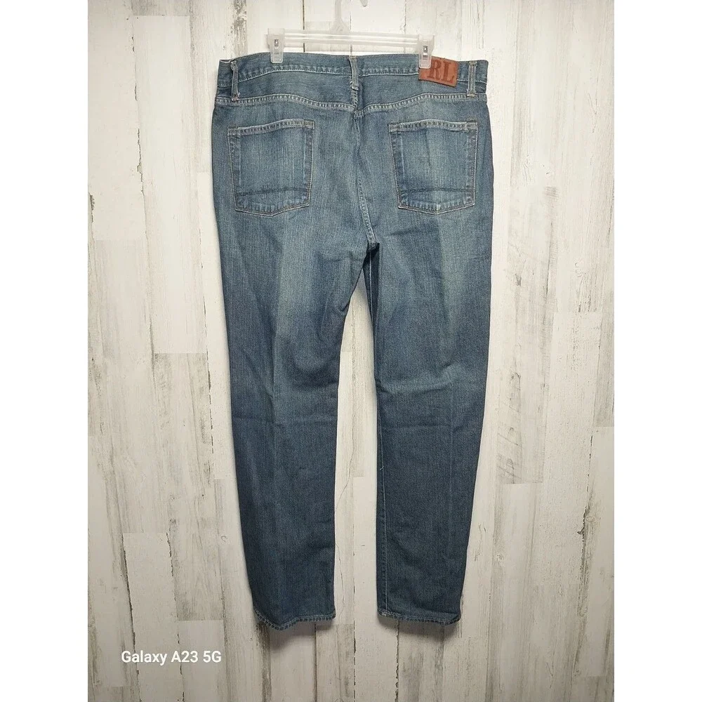 Polo Ralph Lauren Jeans Mens 40x32 Ashmore Original Straight Leg Denim